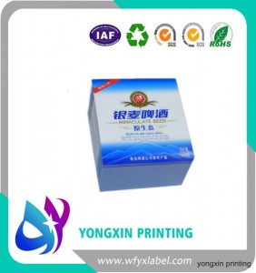 Wet strength paper beer label