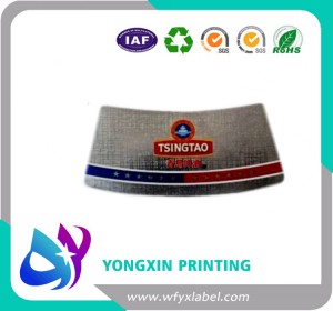 Folding endurance beer label