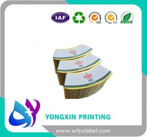printed neck beer label aluminium foil wrapper
