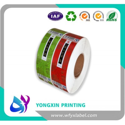high quality printing  adhesive  sticker food labels