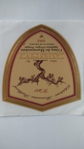 printing beer wine bottle adhesive sticker label