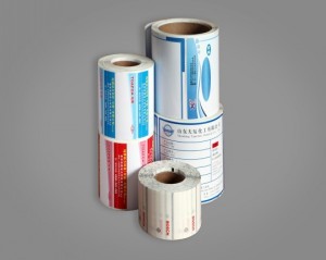 food packing label , self adhesive label , coated paper , glossy paper ,cmyk ,customized